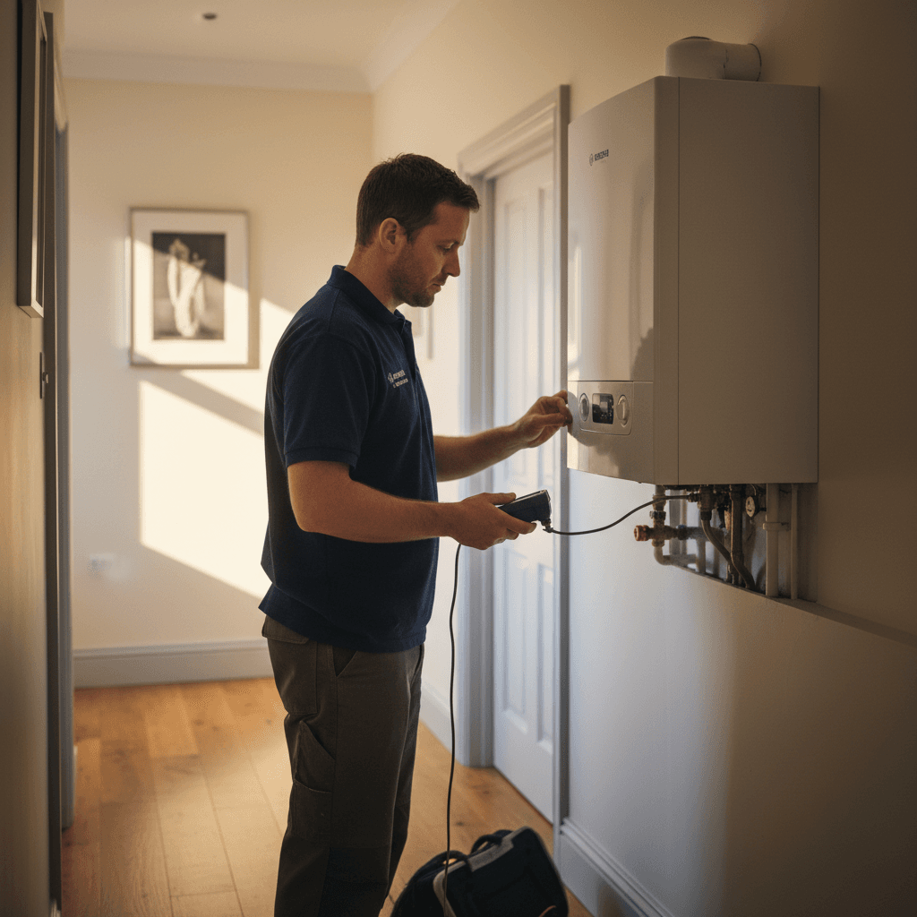 Professional boiler inspection and maintenance service